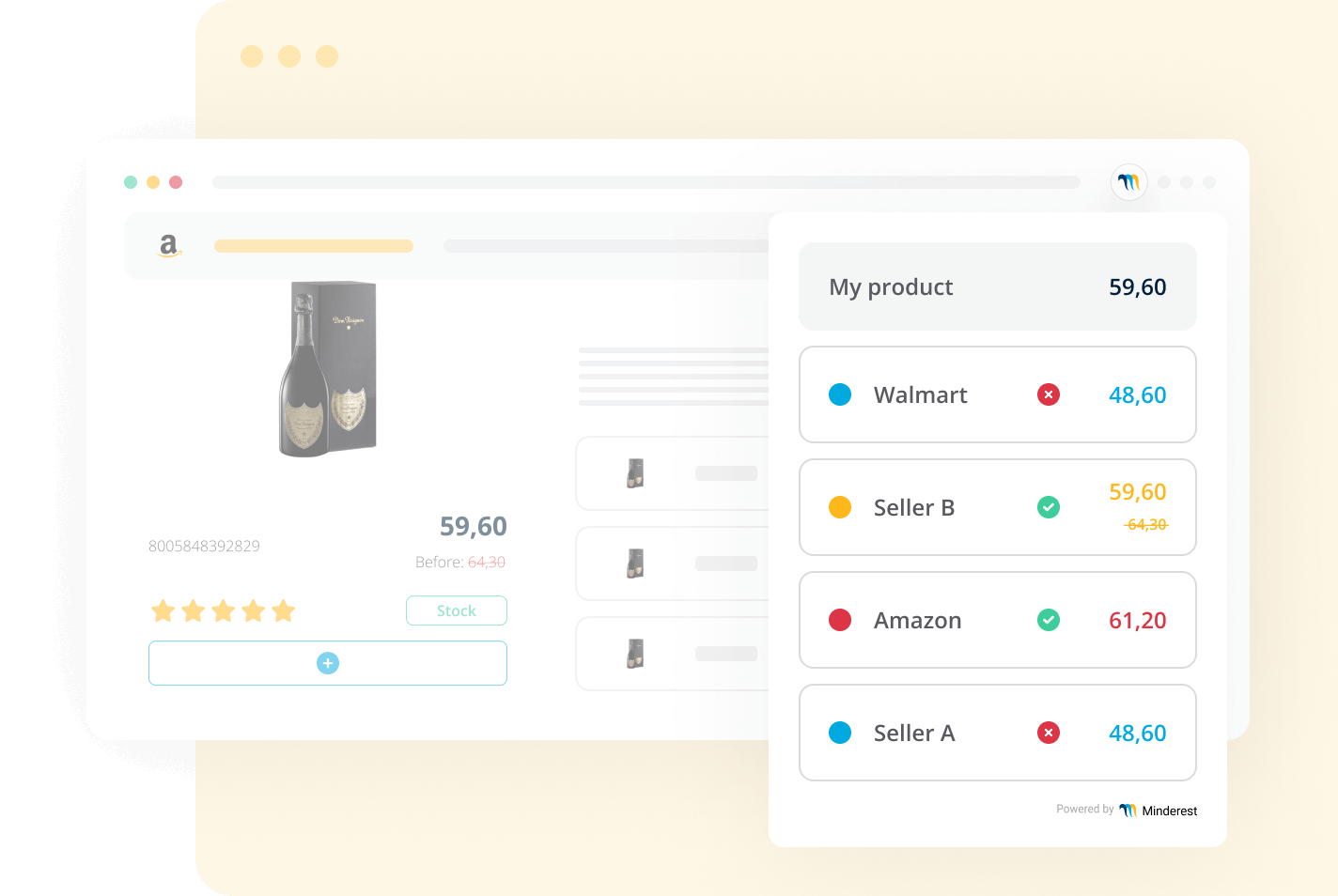 Supermarket price comparison tool